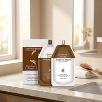 Chestnut Brown Hair Color Cream for Dark Brown Hair