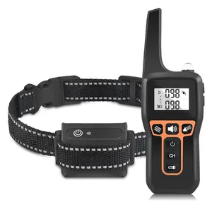 Hochwertige benutzer definierte Großhandel Anti Bark Of Dog Bark Halsband mit Remote Electric Dog Trainings halsband Bark-Stop 800m