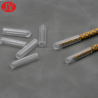 Embouts de lacets en plastique ABS rigide transparent, écologiques, sans nickel, pour cordons de sweats à capuche, bloqueurs de cordon, couleur personnalisée