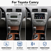 Lecteur multimédia pour voiture avec système Linux 9 pouces pour Toyota Camry XV40 (2007-2011), Android Auto & CarPlay, lecteur DVD de voiture, DSP