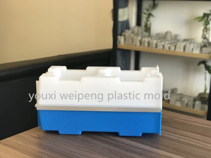 Molde de Plástico Resistente de 300*150*150mm para <span class=keywords><strong>Bloques</strong></span> de Hormigón Huecos, Moldes de <span class=keywords><strong>Bloques</strong></span> de Cemento Enclavables para Paredes - Product Image 5