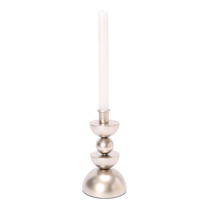 Porte-bougie en acier inoxydable avec design en forme de boule pour la décoration de la maison, finition durable, lot de 3 porte-bougies - Product Image 4