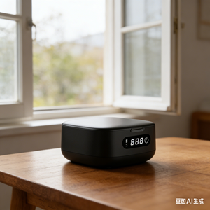 Limpiador Ultrasónico UV Mini USB Recargable para Retenedores Dentales con Alta Frecuencia de 50 kHz, 166 ml, para Uso en el Automóvil y en el Hogar - Product Image 4