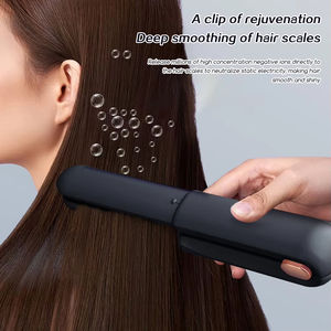 Cepillo Alisador de Cabello Inalámbrico Portátil, 3 Temperaturas Ajustables, Iones Negativos, Cepillo Eléctrico Caliente para Peinar y Desenredar el Cabello Rizado - Product Image 6