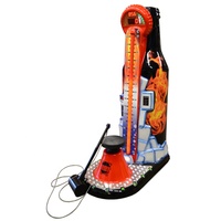 Machine de jeu de frappe de bouteilles à monnayeur Hammer of King, avec récompenses et cadeaux, pour centres de divertissement et de carnaval