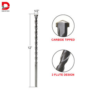 DZ <span class=keywords><strong>1</strong></span>/<span class=keywords><strong>2</strong></span> "x 12" nề khoan <span class=keywords><strong>bit</strong></span> <span class=keywords><strong>1</strong></span>/<span class=keywords><strong>2</strong></span> <span class=keywords><strong>inch</strong></span> bê tông búa khoan <span class=keywords><strong>bit</strong></span> Carbide nghiêng, cho xi măng, gạch, đá, 3-căn hộ chân - Product Image 2
