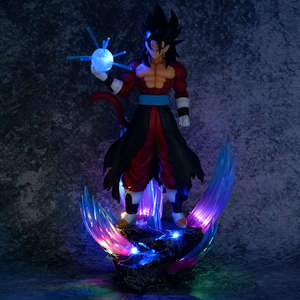 Figura de Acción de Anime Super Saiyan 4 de 37.5 cm con Cabeza Extraíble, Modelo Coleccionable de PVC de Alta Calidad para Fanáticos Adultos - Product Image 5