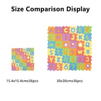 Tapis de jeu pour bébé personnalisé Hydefoam, tapis antidérapant à emboîtement, lettres éducatives, tapis de puzzle en mousse EVA pour enfants
