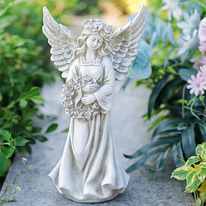 แม่พิมพ์ซิลิโคนรูปปั้นนางฟ้า SC ขนาดใหญ่ สำหรับงานปั้นกลางแจ้ง ทำจากซีเมนต์ ไฟเบอร์กลาส รูปทรงมนุษย์ - Product Image 5