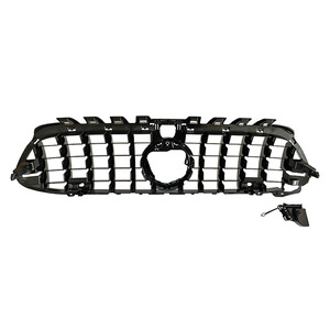 Mercedes-Benz CLA A-Class W177 W118 Front Grille Black Silver Bumper Fitment <b>Clips</b> Included - Product Image 2