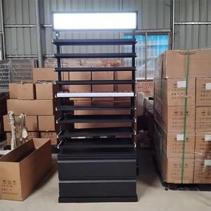 Tùy Chỉnh Trọng Lượng Nhẹ Duy Nhất Hai Mặt Kim Loại Thuốc Lá Cửa Hàng Hiển Thị Đứng Di Động Push-Kéo Thuốc Lá Hiển Thị Đứng - Product Image 3