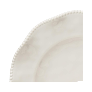 Bán Buôn Tùy Chỉnh Lớn Ý Trắng <span class=keywords><strong>Melamine</strong></span> Bộ Đồ Ăn Rắn Kem Ngọc Trai Phục Vụ Bát Món Ăn Hiện Đại Nhựa Khắc Mới - Product Image 5