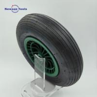 Fabricant d'usine de roue libre plate 4.00-8 avec jante en acier roue en mousse pneumatique solide PU roue polyuréthane modèle de vente chaud