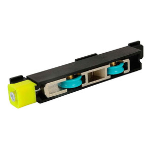 Hợp kim nylon bánh xe con Lăn Đôi U rãnh cửa sổ con lăn trượt nhựa bánh xe cửa - Product Image 1