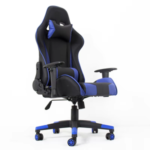 Silla <span class=keywords><strong>gaming</strong></span> personalizada <span class=keywords><strong>de</strong></span> cuero para ordenador, <span class=keywords><strong>escritorio</strong></span> <span class=keywords><strong>de</strong></span> oficina, reposapiés - Product Image 6