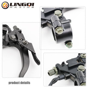 Levier <span class=keywords><strong>de</strong></span> frein <span class=keywords><strong>droit</strong></span> LINGQI RACING pour moto 250, poignée <span class=keywords><strong>de</strong></span> frein droite en aluminium pour motocross, dirt bike et pit bike - Product Image 4