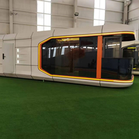 Maison en capsule en acier innovante hautement recommandée avec installation rapide et design moderne pour espaces de vie contemporains