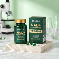 Commande en gros OEM/ODM – Capsules certifiées NAD+ de haute pureté, supplément vitaminique et antioxydant pour améliorer l'énergie cellulaire et l'immunité