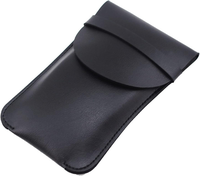 Étui pour souris en cuir PU, étui portable pour souris sans fil, pochette de protection, sac de rangement pour accessoires informatiques