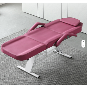 Cama de Trabajo Plegable de Lujo de Tres Secciones para Salón de Belleza y Tratamientos Faciales y de Pestañas, la Más Vendida - Product Image 3