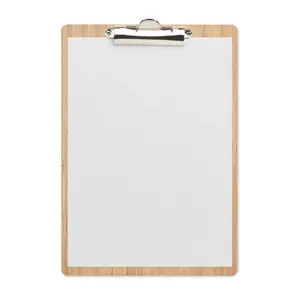 Cartella in bambù CLIPBO, merchandising sostenibile - Product Image 3