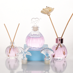 Ru Sao Thiết Kế Mới 50Ml 100Ml 150Ml 250Ml Tùy Chỉnh Bí Ngô Thủy Tinh Reed Khuếch Tán Chai Hương Liệu Khuếch Tán Chai Với Stopper - Product Image 1