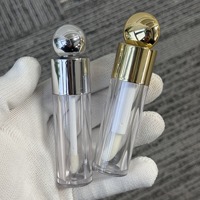 Tubes et boîtes d'emballage cosmétique en plastique personnalisés pour gloss à lèvres avec impression sérigraphique, logo personnalisé, couleur personnalisée