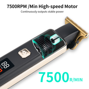 PRITECH tùy chỉnh điện tóc Clipper có thể sạc lại <span class=keywords><strong>Mini</strong></span> Zero gapped t Blade tóc tông đơ - Product Image 6