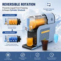 Machine à glace automatique électrique pour usage domestique et fêtes, affichage de la température, nettoyage automatique, production rapide de glace en 30 minutes