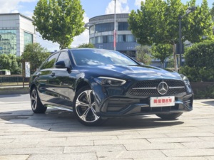 La berline <span class=keywords><strong>sport</strong></span> de nuit haut de gamme 2022 <span class=keywords><strong>Mercedes</strong></span>-Ben-z C260L est un modèle de direction à virage à gauche vert turquoise 1.5T - Product Image 3
