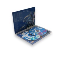 Boîte de collection DVD Digipak double disque personnalisée sur le thème de l'anime, étui imprimé coloré pour les compilations d'anime et de musique électronique