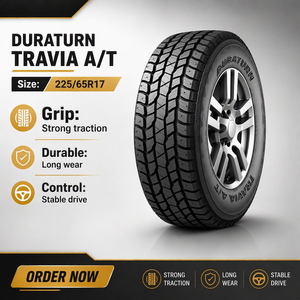 Pneus de voiture radiaux à bas prix 225/65R17 Pneus de SUV Pneus de voiture toutes saisons DURATURN PCR Pneus haute performance pour voitures - Product Image 1