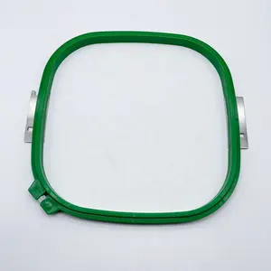 embroidery green 300 mm square magnetic frame hoop for embroidery apparel textile machinery parts frame