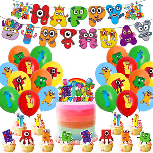 Set <span class=keywords><strong>de</strong></span> Artículos para Fiesta <span class=keywords><strong>de</strong></span> Cumpleaños Infantil con Temática <span class=keywords><strong>de</strong></span> Dibujos Animados, Decoración <span class=keywords><strong>de</strong></span> Mesa, Pancarta, Caja <span class=keywords><strong>de</strong></span> Ritmo para el Año Nuevo Chino y Acción <span class=keywords><strong>de</strong></span> <span class=keywords><strong>Gracias</strong></span> - Product Image 1