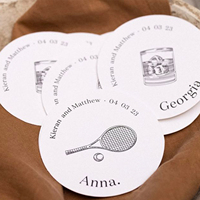 Sous-verres en papier personnalisés avec logo, vente en gros, sous-verres vierges et imprimés pour événements