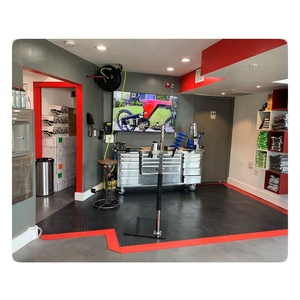 Flexible PVC Garage Tiles Industrial Design Style for Gym or Workshop/Shed with Matching Edging Accessory - Product Image 6