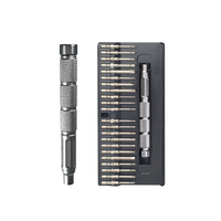 Kit de réparation de téléphone 22 en 1, outils de réparation mobiles, porte-embouts, tige de 4 mm, boîte à outils manuelle, jeu d'embouts à chocs, outil de réparation portable