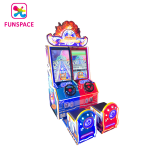 Funspace-simulateur <span class=keywords><strong>de</strong></span> voiture <span class=keywords><strong>de</strong></span> course d'arcade pour enfants, machine <span class=keywords><strong>de</strong></span> <span class=keywords><strong>jeu</strong></span> <span class=keywords><strong>de</strong></span> course à pièces pour 2 joueurs - Product Image 2