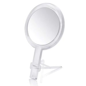 Rõ ràng hai mặt trong suốt <span class=keywords><strong>Acrylic</strong></span> khung 1X/3x/5X phóng đại trang điểm gương với chủ Vòng Máy tính để bàn bảng đứng gương - Product Image 2