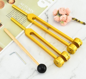 ส้อมเสียงสแตนเลส 128HZ ขายส่ง มาพร้อมถุง PP เครื่องดนตรีพกพาสำหรับบำบัดด้วยเสียง เครื่องมือสั่นสะเทือน - Product Image 2