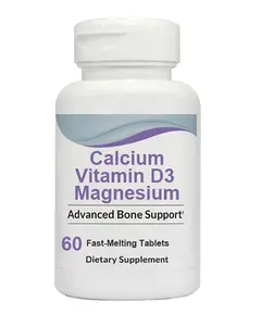 OEM Calcium Citrate Fast Melting Tabletten Magnesium oxid Taurat Kapsel Mit Vitamin D3 und Zähnen Auflösbare Vitamine Tabletten