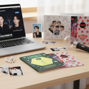 Zerobaseone K-pop มินิอัลบั้มโรงภาพยนตร์เวอร์ชัน4th สวรรค์บัตรสิ่งพิมพ์อิเล็กทรอนิกส์ชุดสติกเกอร์ถ่ายภาพ - Product Image 3