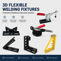 Table de soudage flexible 3D, kit complet de gabarits et d'accessoires, outillage de serrage modulaire pour poste de travail de soudage métallique