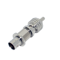 4K UHD 12G SDI 75 Ohm BNC Femelle Connecteur Bulkhead Mount 12GHz BNC Femelle vers BNC Femelle Adaptateur