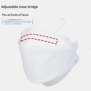 หน้ากากกันฝุ่นแบบใช้แล้วทิ้ง KF94 น้ำหนักเบา <span class=keywords><strong>3D</strong></span> สเตอริโอ KN95 ป้องกันฝุ่นละออง ระบายอากาศได้ดี บางเฉียบ ป้องกันได้ทุกวัน พกพาสะดวก - Product Image 4