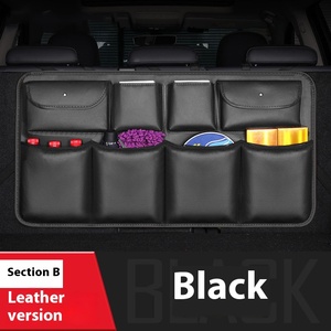 Organisateur de <span class=keywords><strong>voiture</strong></span> Portable Modules de stockage détachables <span class=keywords><strong>coffre</strong></span> siège arrière organisateur suspendu cuir <span class=keywords><strong>plastique</strong></span> maille Polyester <span class=keywords><strong>Protection</strong></span> - Product Image 3