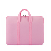 Sac intérieur pour ordinateur portable en mousse avec poignée, style sac à main, pour ordinateurs portables de 13 à 17 pouces, étui de protection pour ordinateur