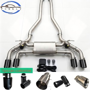 Silenciador de Escape Valvetronic para BMW 540i 540 G30 G38 530i 3.0T B58 <span class=keywords><strong>Catback</strong></span> de Acero Inoxidable con Control Remoto - Product Image 2