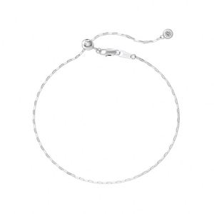 Dylam Link Chain <b>Bracelet</b> Hypoallergenic Non Tarnish Rhodium Plated 925 <b>Silver</b> 5A Zirconia Pendant Women <b>Bangles</b> & <b>Bracelets</b> - Product Image 1