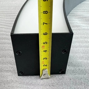 Cl101515 hiện đại tối giản <span class=keywords><strong>LED</strong></span> rắn hình dạng cong tuyến tính ánh sáng sáng tạo mặt dây chuyền trần cho văn phòng siêu thị bộ sưu tập - Product Image 6